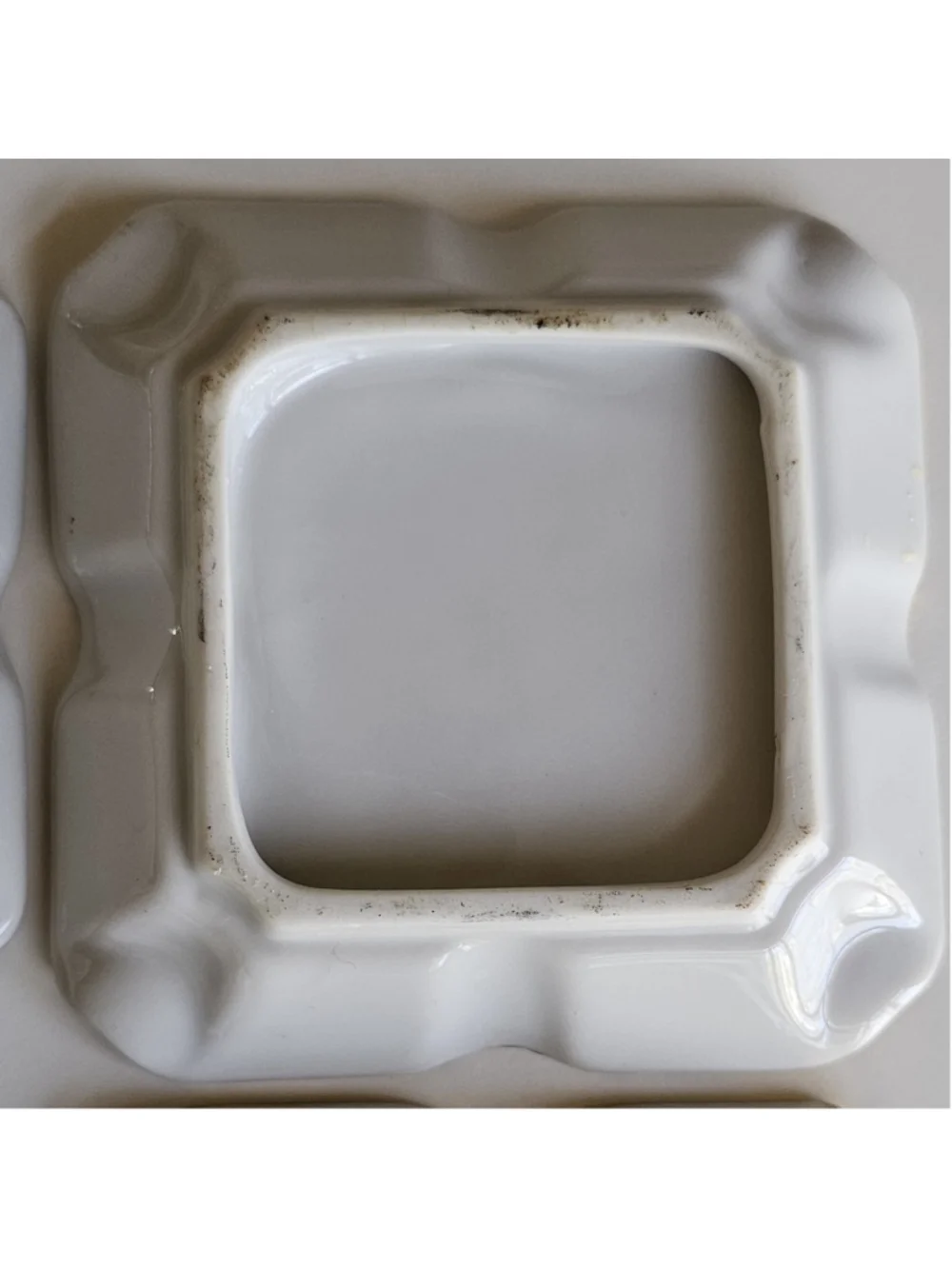 Vintage Mid-Century Playing Card Suit Porcelain Ashtrays – Collectible Set of 4